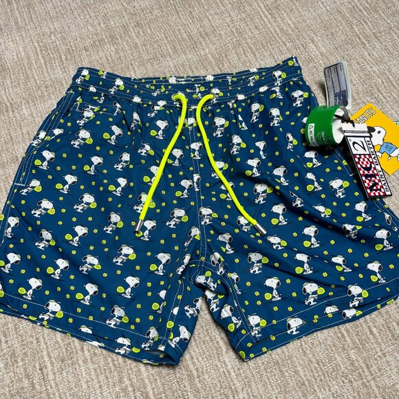 Lightweight fabric swim shorts Lighting with Superman print | SNOOPY PEANUTS® - Picture 1 of 2